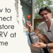 How to Connect and Store Your RV at Home