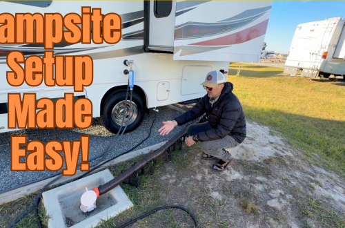 How to Hook Up an RV at a Campsite - Water, Sewer, and Electricity Made Simple